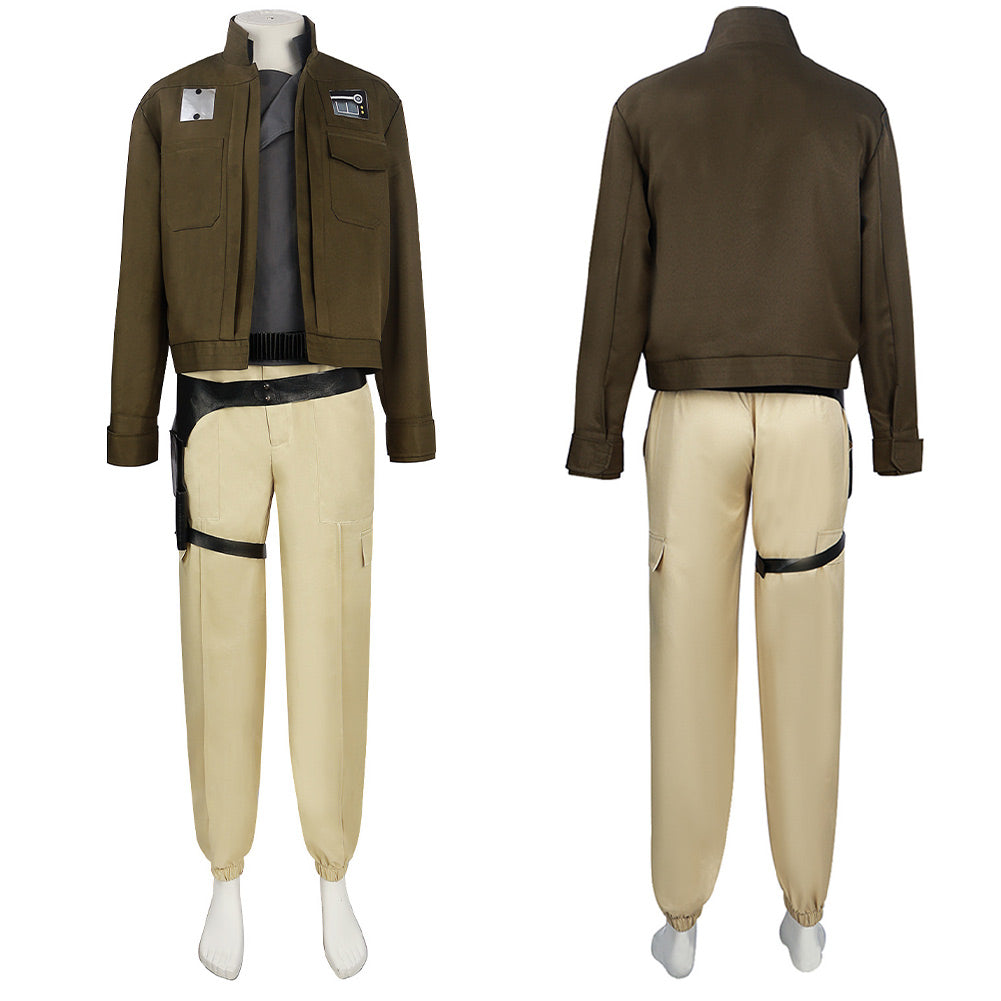 Chirrut Imwe Brown Suit Cosplay Costume From Yinocosplay.com