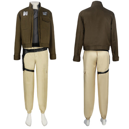 Chirrut Imwe Brown Suit Cosplay Costume From Yinocosplay.com