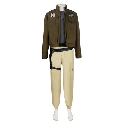 Chirrut Imwe Brown Suit Cosplay Costume From Yinocosplay.com