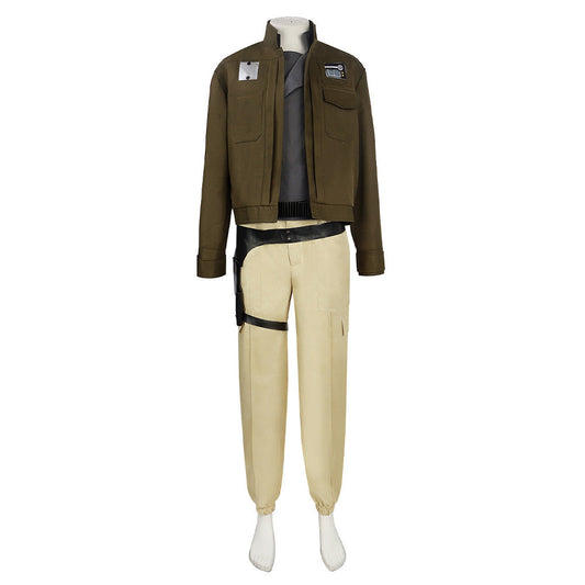 Chirrut Imwe Brown Suit Cosplay Costume From Yinocosplay.com