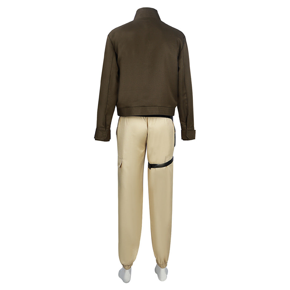 Chirrut Imwe Brown Suit Cosplay Costume From Yinocosplay.com