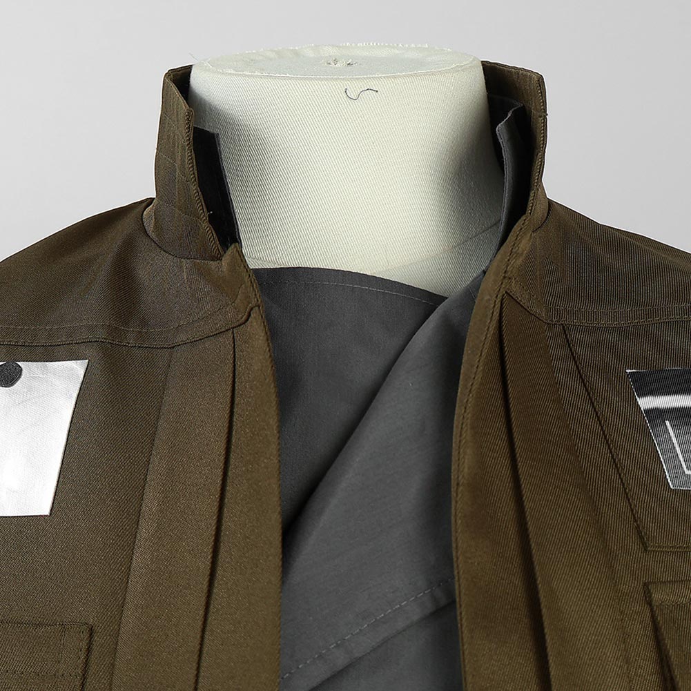 Chirrut Imwe Brown Suit Cosplay Costume From Yinocosplay.com