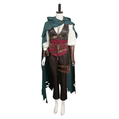 Ulrika Women Brown Outfit Cosplay Costume From Yinocosplay.com
