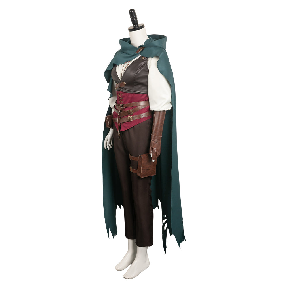 Ulrika Women Brown Outfit Cosplay Costume From Yinocosplay.com