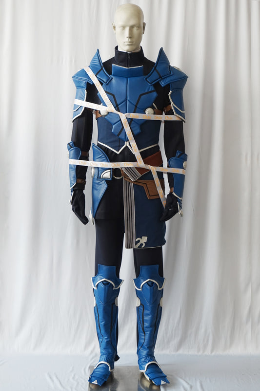 ALM Blue Knight Armor Cosplay Costume From Yinocosplay.com