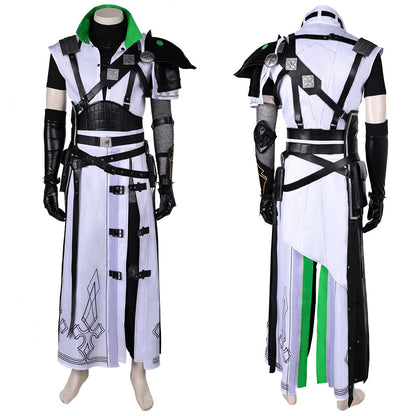 Final Fantasy Cloud Strife White Costume Party Carnival Halloween Cosplay Costume From Yinocosplay.com