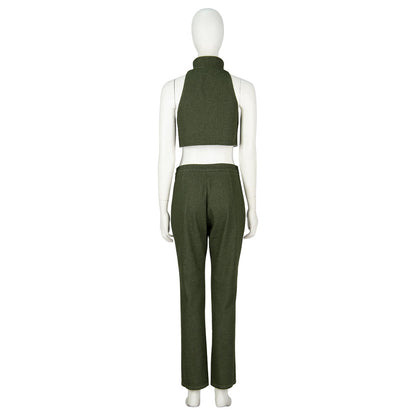 Tifa Lockhart Women Green Cowboy Suit Cosplay Costume From Yinocosplay.com