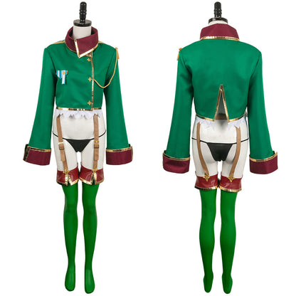 Araga Kiwi Women Green Outfit Cosplay Costume From Yinocosplay.com