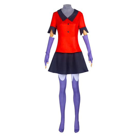Vaggie Women Red Dress Cosplay Costume From Yinocosplay.com