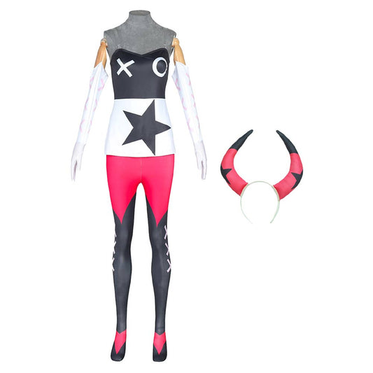 Verosika Mayday Women Pink Outfit Cosplay Costume From Yinocosplay.com