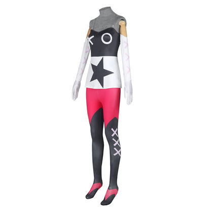 Verosika Mayday Women Pink Outfit Cosplay Costume From Yinocosplay.com