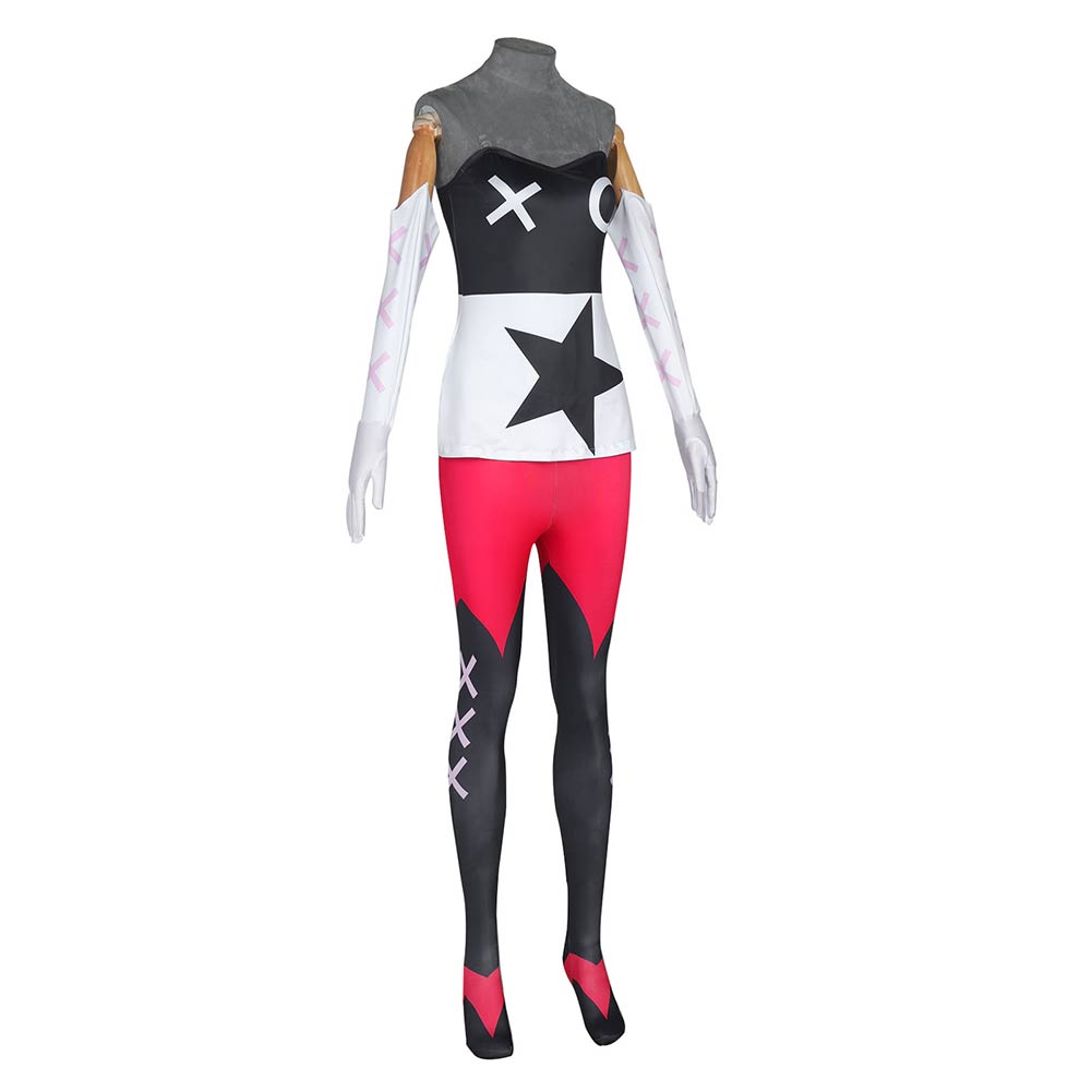 Verosika Mayday Women Pink Outfit Cosplay Costume From Yinocosplay.com