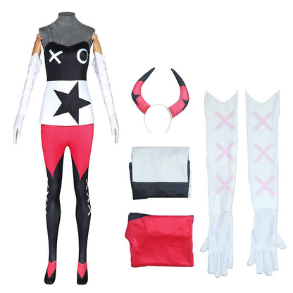 Verosika Mayday Women Pink Outfit Cosplay Costume From Yinocosplay.com