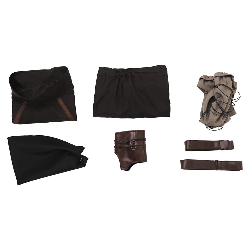 Hellblade: Senua's Sacrifice Senua Women Black Outfit Party Carnival Halloween Cosplay Costume From Yinocosplay.com