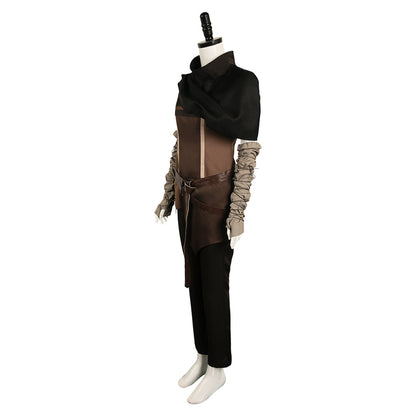 Hellblade: Senua's Sacrifice Senua Women Black Outfit Party Carnival Halloween Cosplay Costume From Yinocosplay.com