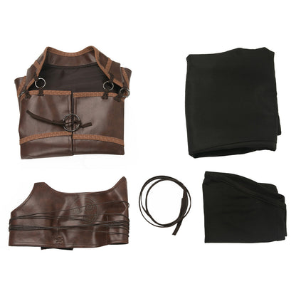 Hellblade: Senua's Sacrifice Senua Women Brown Outfit Party Carnival Halloween Cosplay Costume From Yinocosplay.com