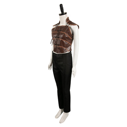 Hellblade: Senua's Sacrifice Senua Women Brown Outfit Party Carnival Halloween Cosplay Costume From Yinocosplay.com