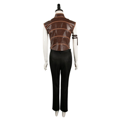 Hellblade: Senua's Sacrifice Senua Women Brown Outfit Party Carnival Halloween Cosplay Costume From Yinocosplay.com
