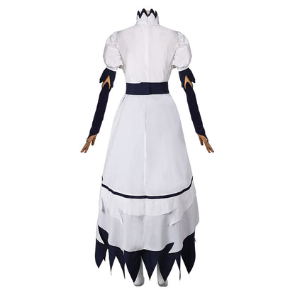 Stella Women White Dress Cosplay Costume From Yinocosplay.com