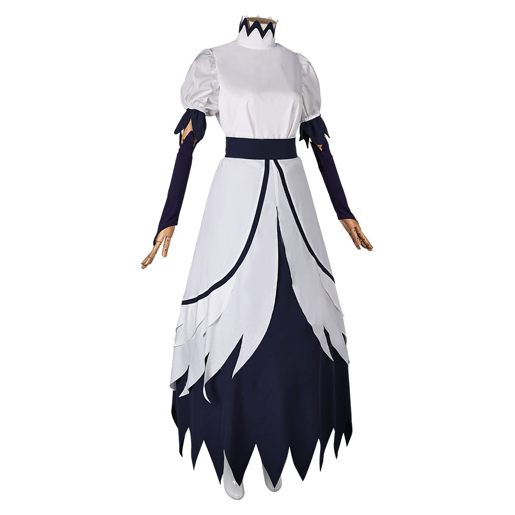 Stella Women White Dress Cosplay Costume From Yinocosplay.com