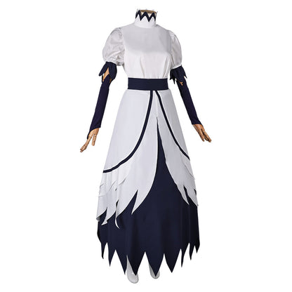 Stella Women White Dress Cosplay Costume From Yinocosplay.com