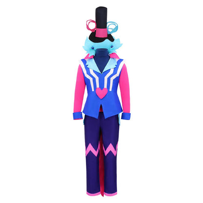 Helluva Boss Hazbin Hotel Asmodeus Ozzie Blue Outfit Party Carnival Halloween Cosplay Costume From Yinocosplay.com