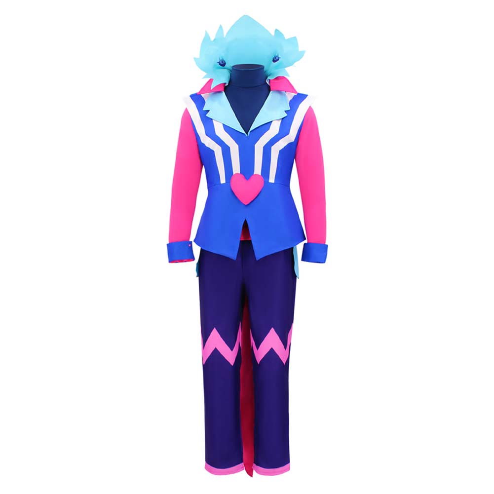 Helluva Boss Hazbin Hotel Asmodeus Ozzie Blue Outfit Party Carnival Halloween Cosplay Costume From Yinocosplay.com
