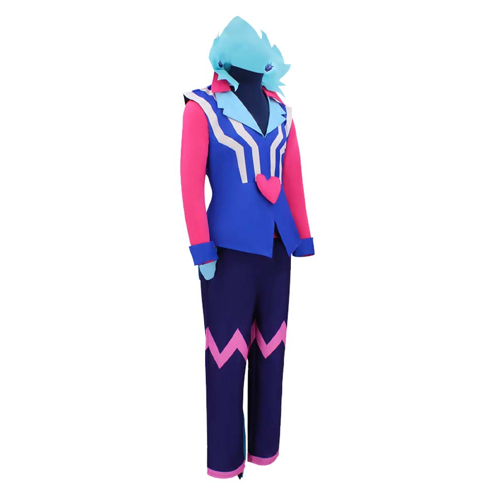 Helluva Boss Hazbin Hotel Asmodeus Ozzie Blue Outfit Party Carnival Halloween Cosplay Costume From Yinocosplay.com