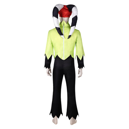 Helluva Boss Hazbin Hotel Fizzarolli Yellow Suit With Hat Party Carnival Halloween Cosplay Costume From Yinocosplay.com
