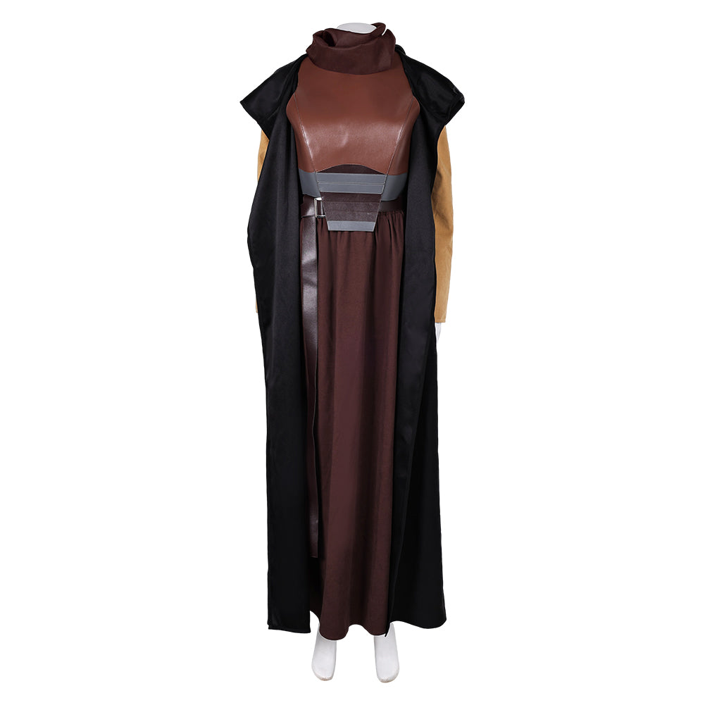 Jecki Lon Women Brown Outfit With Cloak Party Carnival Halloween Cosplay Costume From Yinocosplay.com