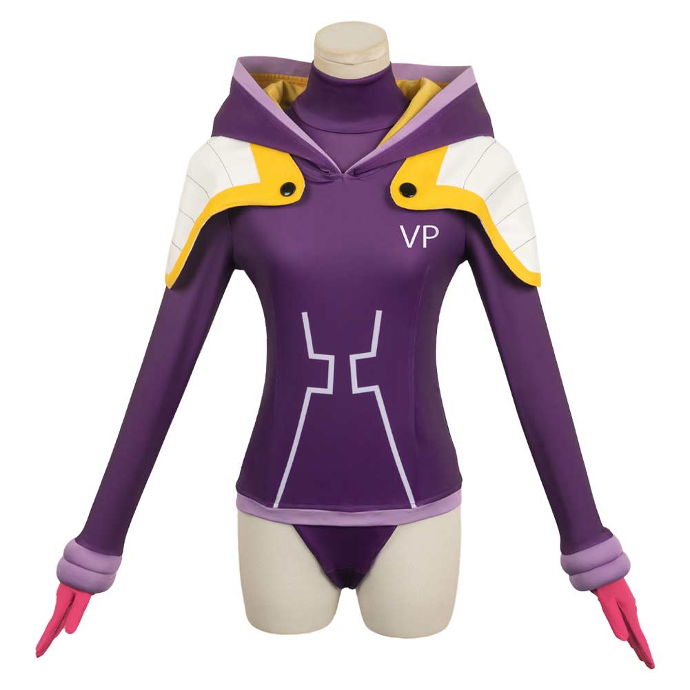Jewelry Bonney Women Purple Jumpsuit Cosplay Costume From Yinocosplay.com