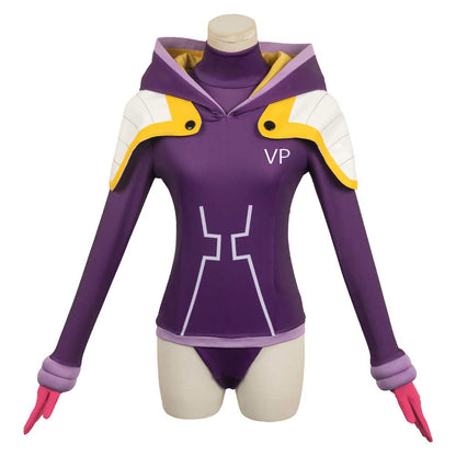 Jewelry Bonney Women Purple Jumpsuit Cosplay Costume From Yinocosplay.com