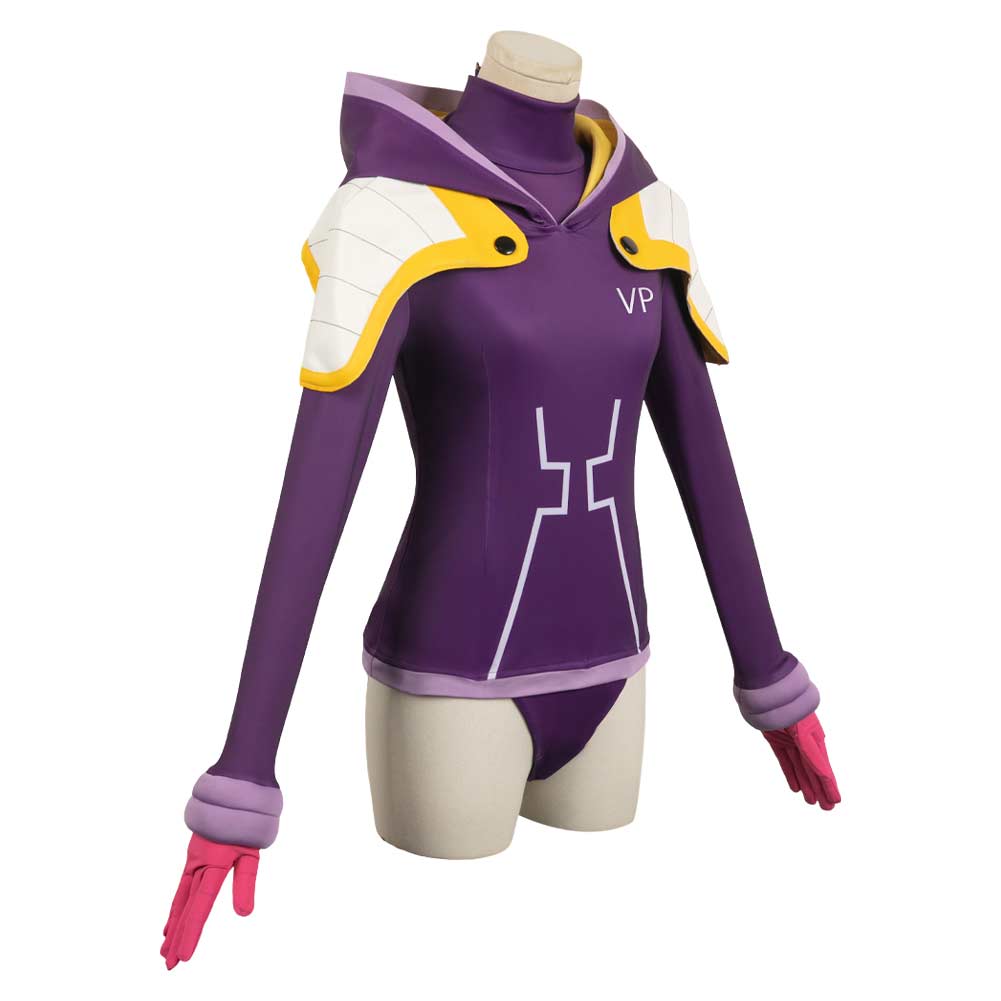 Jewelry Bonney Women Purple Jumpsuit Cosplay Costume From Yinocosplay.com
