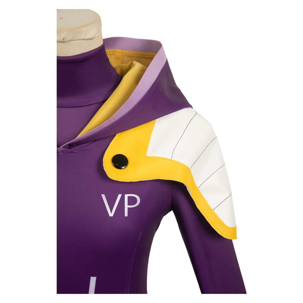 Jewelry Bonney Women Purple Jumpsuit Cosplay Costume From Yinocosplay.com