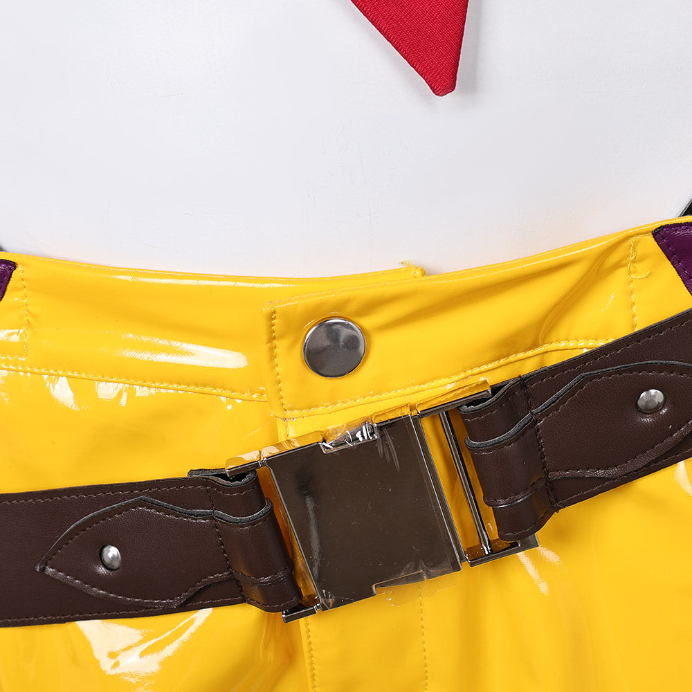 Ashe Women Red Cowboy Outfit Party Carnival Halloween Cosplay Costume From Yinocosplay.com
