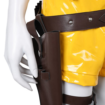 Ashe Women Red Cowboy Outfit Party Carnival Halloween Cosplay Costume From Yinocosplay.com