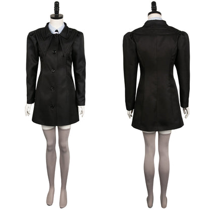 Bella Baxter Women Black Outfit Cosplay Costume From Yinocosplay.com