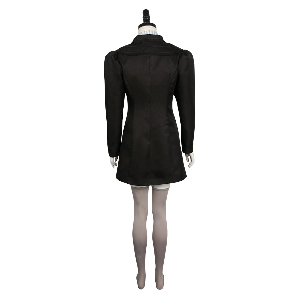 Bella Baxter Women Black Outfit Cosplay Costume From Yinocosplay.com