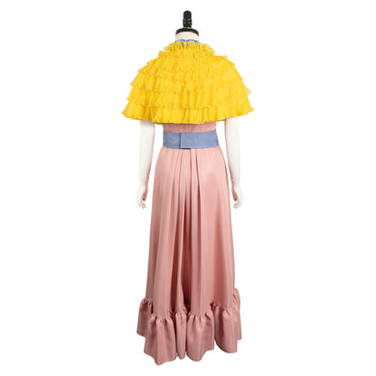 Poor Things Bella Baxter Women Pink Blue Dress Party Carnival Halloween Cosplay Costume From Yinocosplay.com