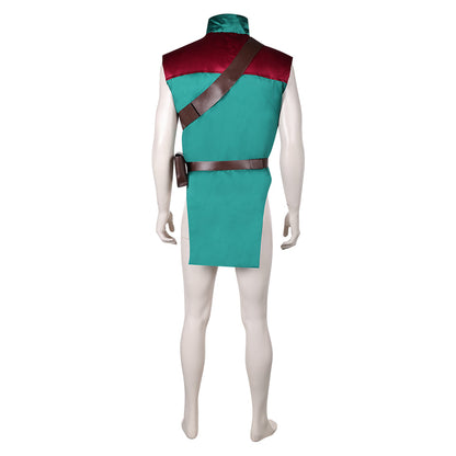 Garcia Green Red Vest Set Cosplay Costume From Yinocosplay.com