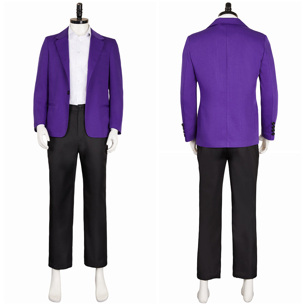 Oswald Cobblepot Purple Outfit Cosplay Costume From Yinocosplay.com