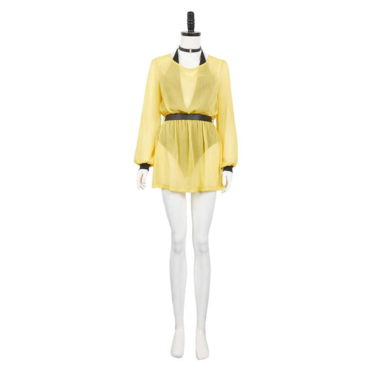 Watchmen Chapter I (2024) Silk Spectre Women Yellow Outfit Party Carnival Halloween Cosplay Costume From Yinocosplay.com