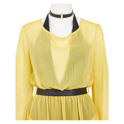 Watchmen Chapter I (2024) Silk Spectre Women Yellow Outfit Party Carnival Halloween Cosplay Costume From Yinocosplay.com