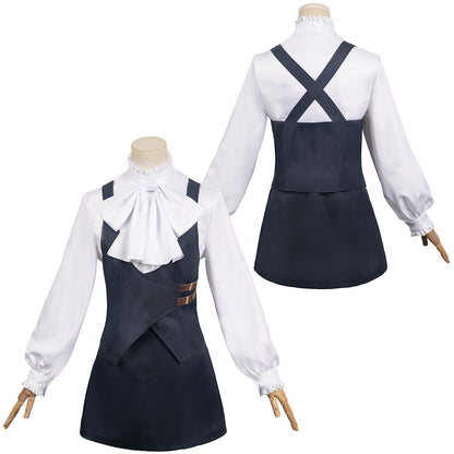Yor Forger Women Blue And White Dress Cosplay Costume From Yinocosplay.com