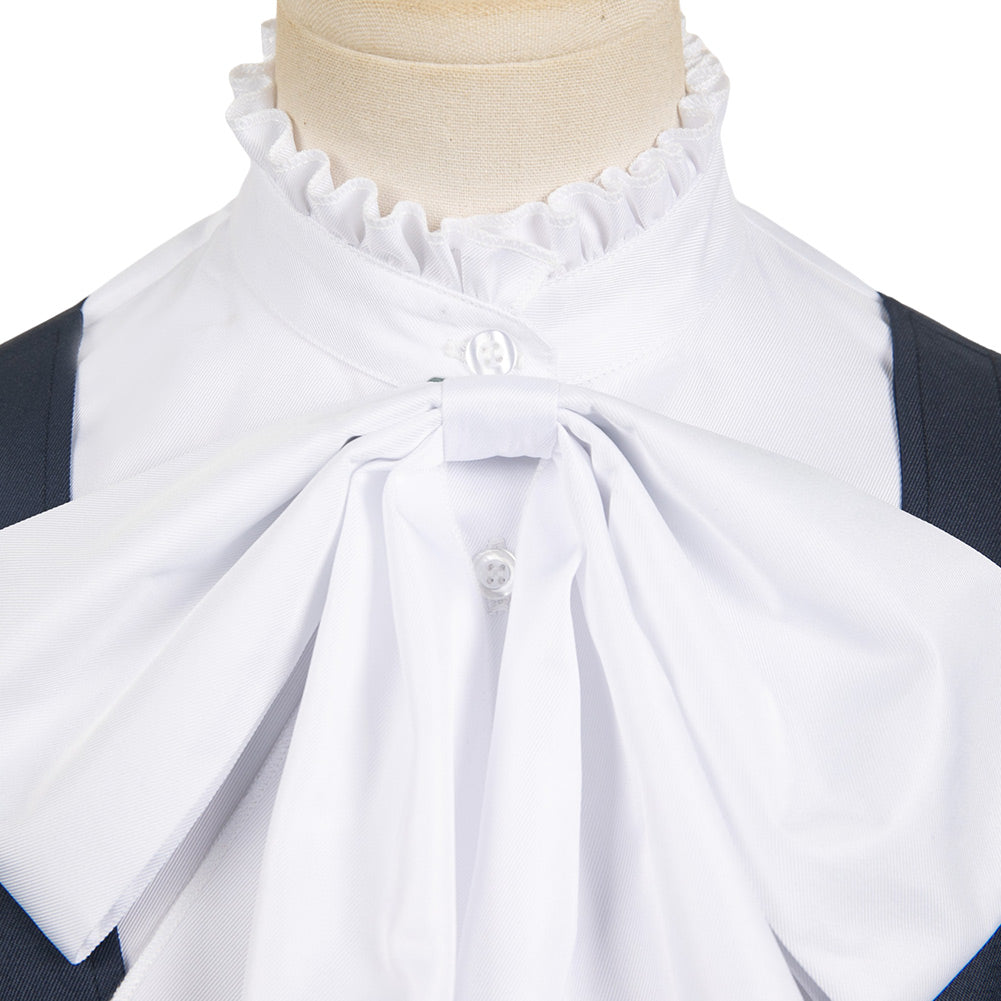 Yor Forger Women Blue And White Dress Cosplay Costume From Yinocosplay.com